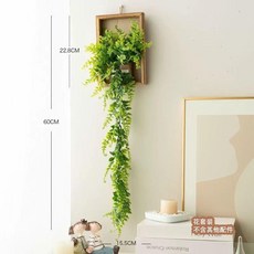仿真植物壁掛 立體裝飾畫框, 根草壁挂（相框+根草）