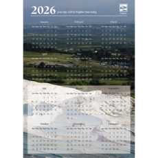 A4 포스터 달력, 1개