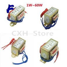 전력 변압기 입력 AC 220V 50HZ 출력 6V 9V 12V 24V 3W 5W 10W 싱글 듀얼, 03 AC15V, 02 8W, 01 220V Single Output