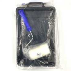 好樂購 漆盤組 (附滾刷) 油漆盤, 1個, 漆盤組＿黑色 7"