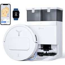 에코백스 T50 옴니 로봇 청소기 최신 초박형 2025 강력 흡입 가압 회전식 듀얼, T50 OMNI