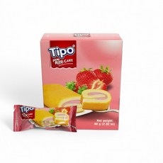 롤케익 티포 미니롤케익 딸기맛 80g x 5개, 1개, 1g