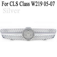 메르세데스 벤츠 W219 C219 CLS 클래스 CLS320 CLS350 CLS500 CLS55AMG 2005-20072008-2010 용 프론트 레이싱 페이스 리프트 그릴, 7)2005-2007 AMG