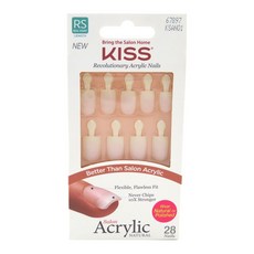 키스 살롱 아크릴릭 내추럴 브리프 인카운터 리얼 쇼트 렝스, 1개, KSAN01
