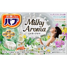 2개 세트밥 밀키아로마 12정 (4종×3개), 1개