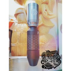 DH TATTOO SUPPLY 龍爪無線電池 - 筆型機適用 紋身無線新世代設計, 1個, 進口龍爪高性能無線電源銀灰色, 銀灰色