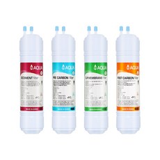 아쿠아 정수기필터 (11인치/한방향/기본세트)