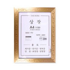 SE 대성 엘레강스 상장 10절 액자 랜덤발송