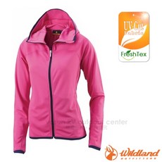 【荒野 WildLand】女 涼感排汗外套 抗UV外套 輕薄外套 休閒外套 連帽外套 輕量透氣 0A11693