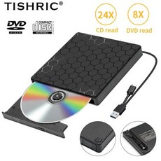 DVD 플레이어 데스크탑용 외장 및 8 2.0 타입 드라이브 리더, USB3.0 Type C 2, 2) USB3.0 Type C