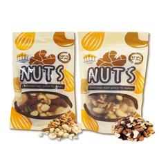 五桔國際 六大堅果系列-綜合堅果 莓好六果混搭組 (綜合堅果 莓果 健康零食 小包裝), 480g, 1套