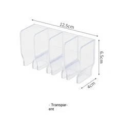 욕실 화장실 인테리어 선반 무타공 수건 타월 걸이 주방 용품 수납 비천공 변기 페이셜 클렌저 보관 랙 화장품 거울 캐비닛 치약 배수 거치대, 4) Transparent - 4pcs, 없음
