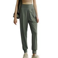 요가바지 루즈핏 피트니스 필라테스팬츠 릴렉스핏 하이웨스트 허리밴드