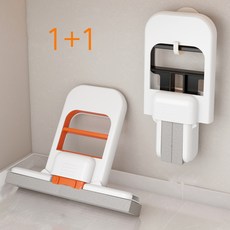 DS 핸디형 밀대걸레 1+ 미니 밀대 클리너 스펀지 휴대식 행주 주방 화장실 청소용품, 오렌지, 3세트