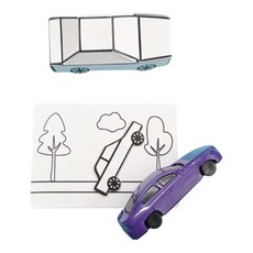 자동차 그림 카드 바꾸는 초보자 마술 도구 Magic 신기한 매직 마술재료