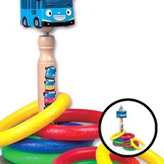 링게임 학습장난감 유아교육 고리던지기 실내놀이 어린이완구 타요 감각발달완구 발달장난감 놀이기구