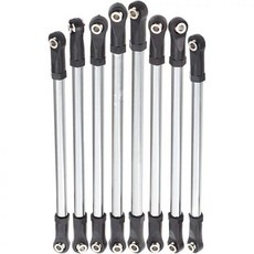 메탈 볼 조인트 링크 로드 RC 카 액세서리 헤비 듀티 알루미늄 합금 교체 부품 SCX10II 90046 D90 110 스케일 티타늄 블랙 8개 색상 가능, 당신의 색상