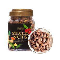 高宏顆顆香帶皮鹹腰果仁手提大罐裝, 400g, 1個