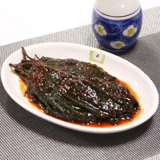 [강화풍물시장 샘터젓갈] 양념깻잎 300g 500g