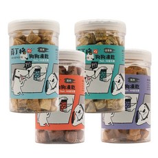 薛丁格 狗凍乾 狗零食 犬凍乾零食 海陸口味100gX4組, 1個, 隨機口味X4