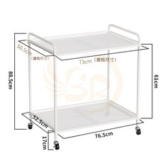 金瑞成鳥園 移動置物籠架 2種尺寸 各種鳥籠適用 鳥籠好搭檔 一架兩籠, 1個, YS-B70F-大款
