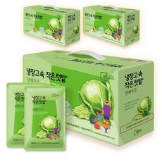 바른메이드 냉장고속 작은텃밭 유기농 양배추 브로콜리 진액/양배추즙/양배추진액, 70ml, 90개