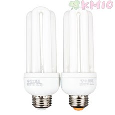 Kmio 장수 EFTR 25W 거실전구, 주광색(형광등색)