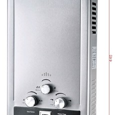 캠핑카 보일러 온수 트레일러 샤워기 이동식 농촌 6L 온수기, B. S0 연도형 6L 0 신형 온도 표시 있음 크기