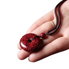 시미사 행운의 재물운 자금사 액막이 목걸이 펜던트 보석세계 특염주 천연미러 99% 럭키염주 불교목걸이 펜던트+선물세트