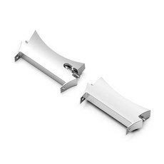 三星 Galaxy Watch 4 Classic 42mm 錶帶金屬連接器, 銀色(一對兩個)