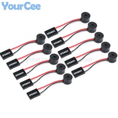 10pcs 1pc 미니 플러그 스피커 마더 보드 경고음 컴퓨터 사운 알람 부저 케이스 온보드 BIOS PC Interanal