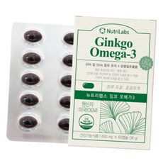 돈스텔 프리미엄오메가3 은행잎추출물 오메가3 600mg x 60캡슐, 1개
