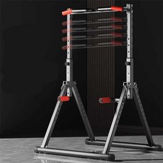 실내턱걸이 풀업바 치닝디핑 맨몸운동기구 실내 크로스 홈철봉 가정용, 04.고급접이식+링