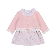 아가방 봄 가격인하 오드가디건원피스세트(PINK) 01S124056 각각따로 코디하기 좋은 가디건과 원피스세트로 러블리원피스를 찿는분께 추천드려요