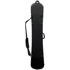 스노우보드 보관 백팩 가방 스키장비 멀티백 방수 배낭형, 135x28cm, A.우아한블랙-어깨너머로, 1개