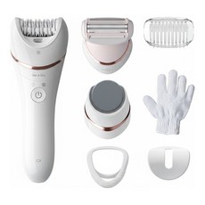 필립스 샤티넬 어드밴스 모근 제거기 화이트, 2단계속도조절 전기제모기 화이트 1개