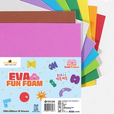 펠트지 a4 부직포 원단 접착 혼합색 수예용, 1봉