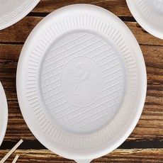 다온 일회용 접시 10p (18cm) 일회용반찬용기