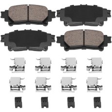 HECHENQICHE 후면 브레이크 패드 2010-2012년형 Audi A3 1997-2008년형 A4 2002-2006년형 Quattro 1998-2004년형 A6, HZ1391