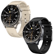 LARMI Ai6 智能手錶，AMOLED螢幕，運動模式，5ATM防水，藍牙通話，GPT智能助理，長續航, 鈦色, 4.9cm, 藍牙