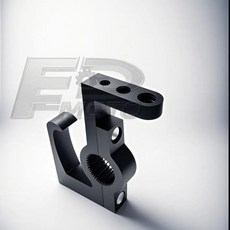 加固橫桿支架電動車加裝鏡碼多功能支架摩托車改裝龍頭擴展支架車把射燈擴展桿, 新款帶掛物鉤支架 黑色