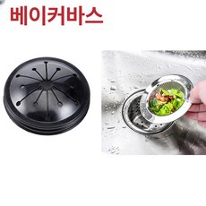 마개 미생물 분쇄기용 커버 음식물 거름망 스플래시 가드, DM 링+304 스테인리스스틸 필터망, 기본 색상