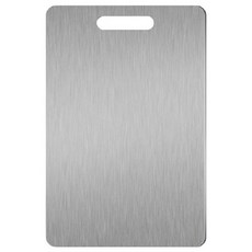 不鏽鋼砧板, 不鏽鋼色, 39 x 28cm, 1個