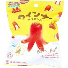 노르코퍼레이션 리얼 푸드 비엔나 소시지 랜덤 입욕제 배스볼, 1개, 1g