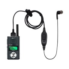 잘텍 무전기 JX-220/JX-200 호환 일체형 한줄 이어폰 스탠다드 2핀 리시버 (TM-EM2100)