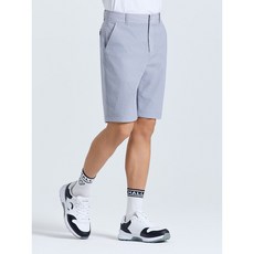 챌린저 남성 베이직 세미오버핏 하프 팬츠 (라이트그레이) CHF2MHP6928LG