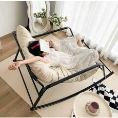 야외흔들의자 카페 펜션 마당 스윙 라킹 체어 발코니, 퍼플, 1개