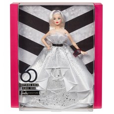 Barbie 芭比 60週年紀念版 收藏人偶 禮服款, 1個
