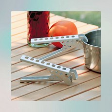 캠핑 취사 냄비집게 분리형 알루미늄 야외 코펠 그릇집게, 1개, 상세페이지 참조