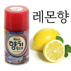 산도깨비 향캔 X 4개 - 레몬향 27가지 다양한 리필향캔 방향캔 방향제, 290ml